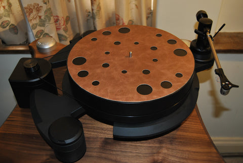 EHX Leather Record Mat